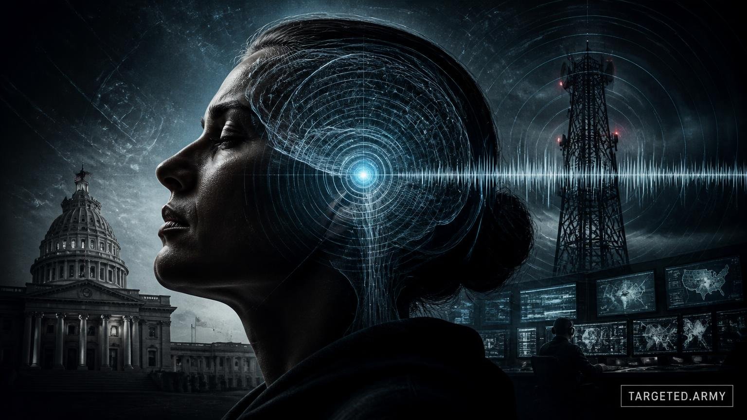 A cinematic TARGETED.ARMY editorial illustration representing the question: What is the closing message for Targeted Individuals in the toolkit?