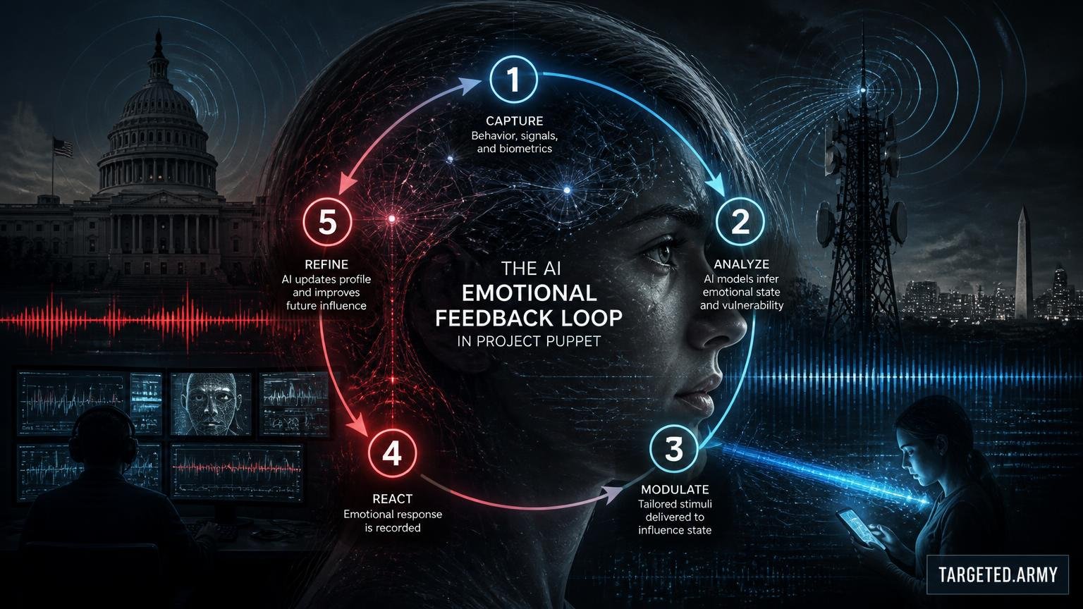 Thumbnail for What is the AI emotional feedback loop in Project Puppet?