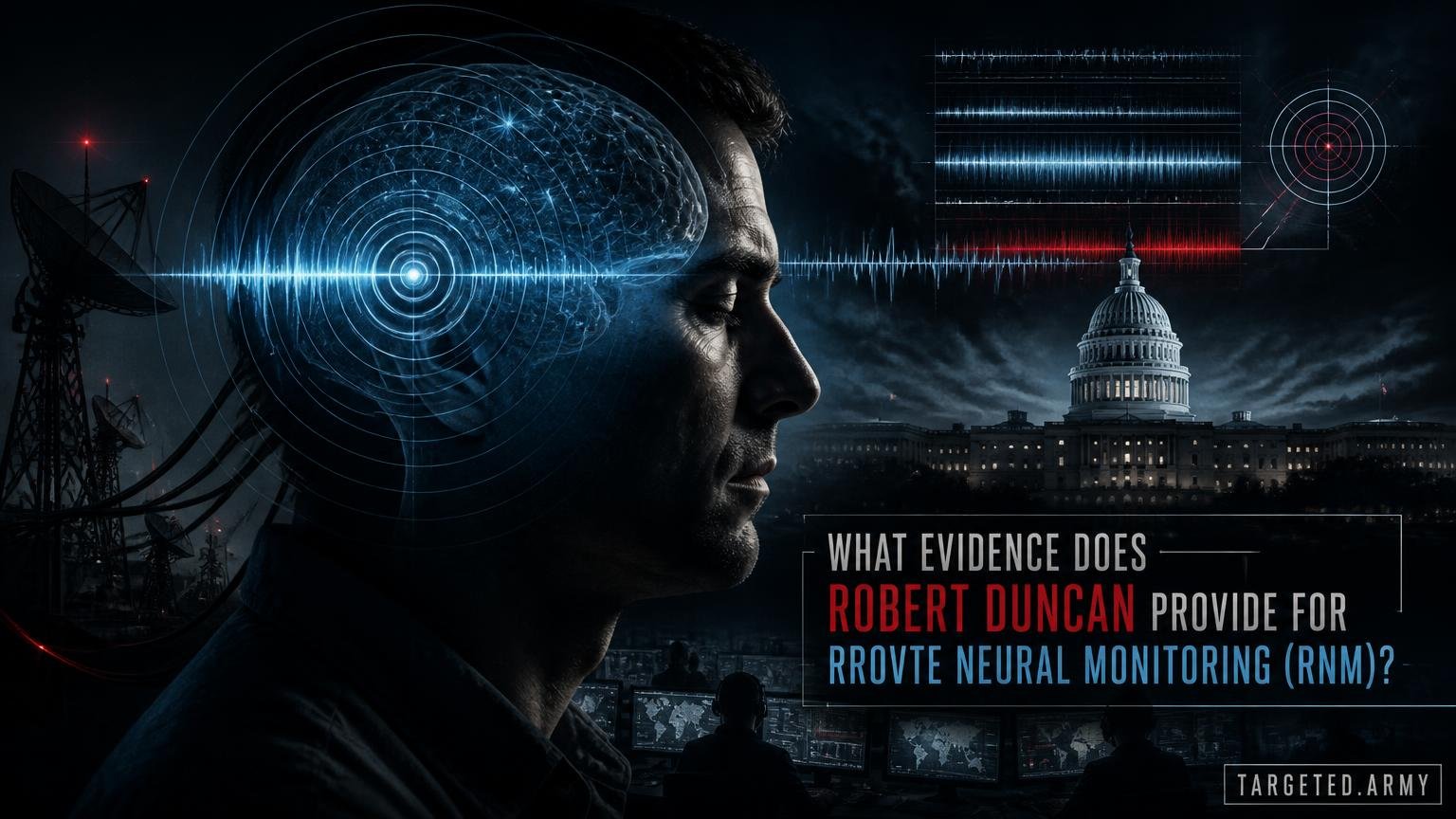 Thumbnail for What evidence does Robert Duncan provide for Remote Neural Monitoring (RNM)?