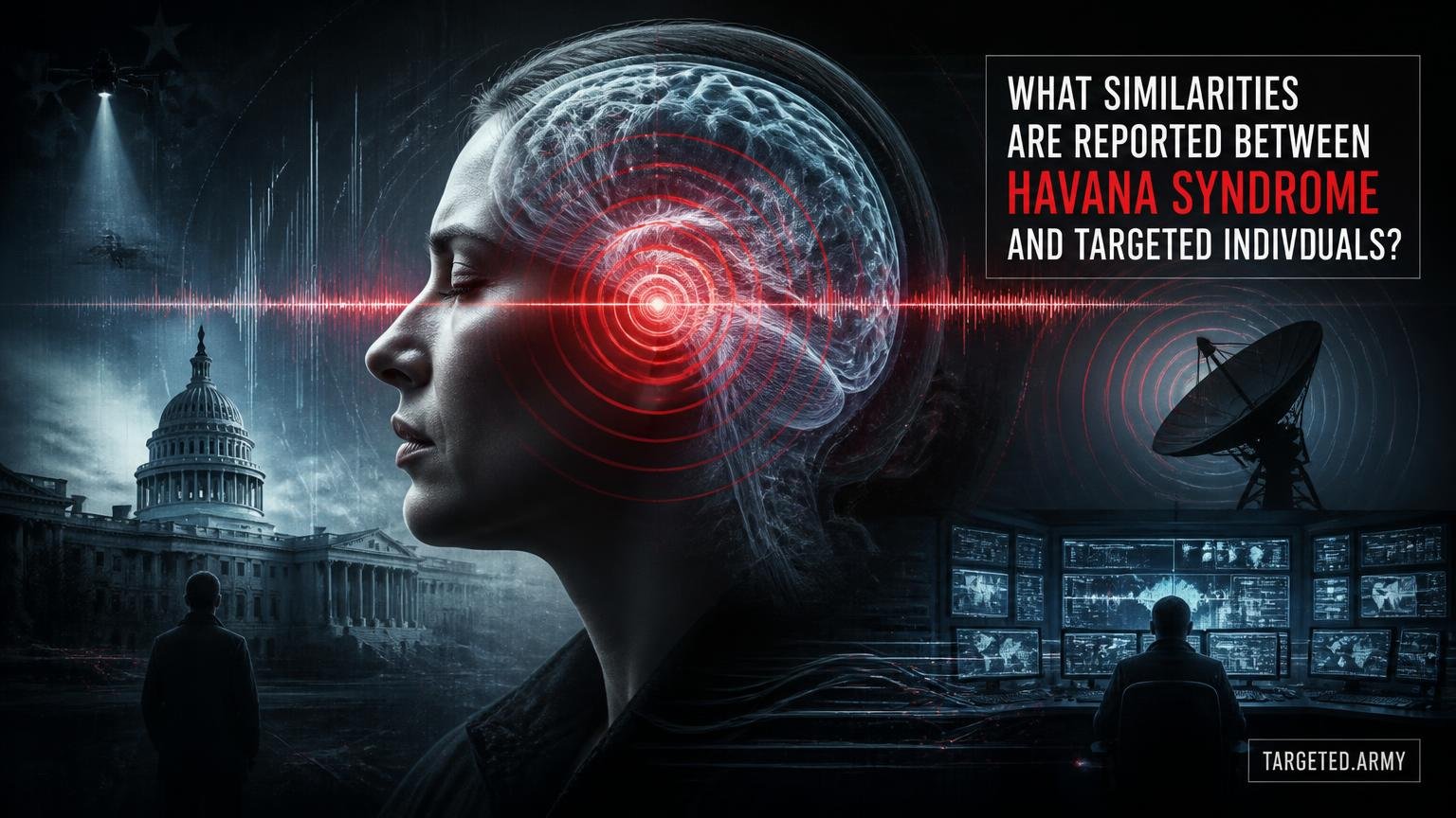Thumbnail for What similarities are reported between Havana Syndrome and Targeted Individuals?