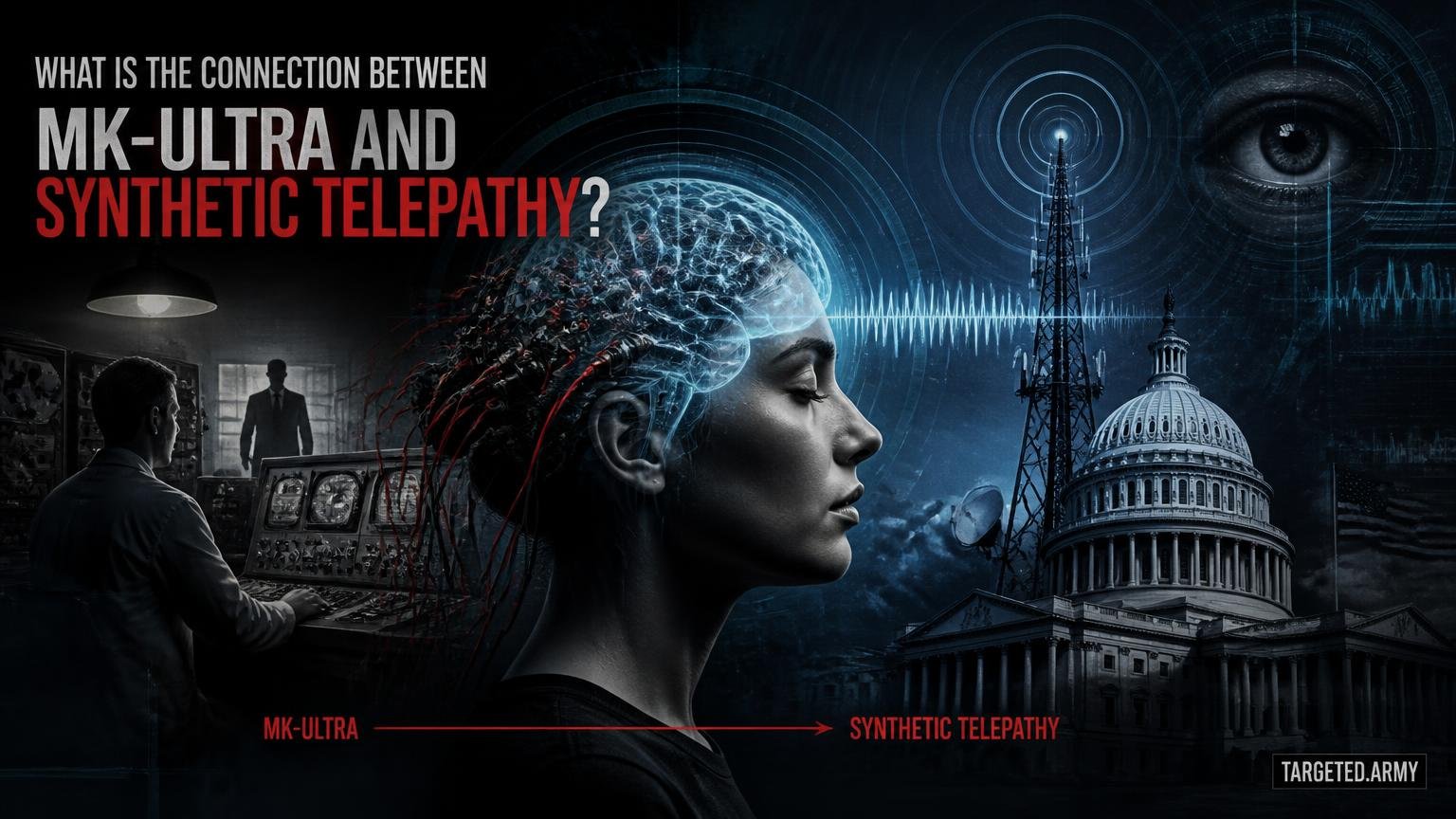 Thumbnail for What is the connection between MK-ULTRA and synthetic telepathy?